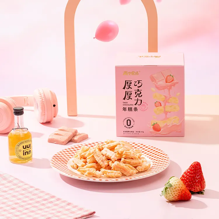 ストロベリーチョコレートせんべい 60​​g